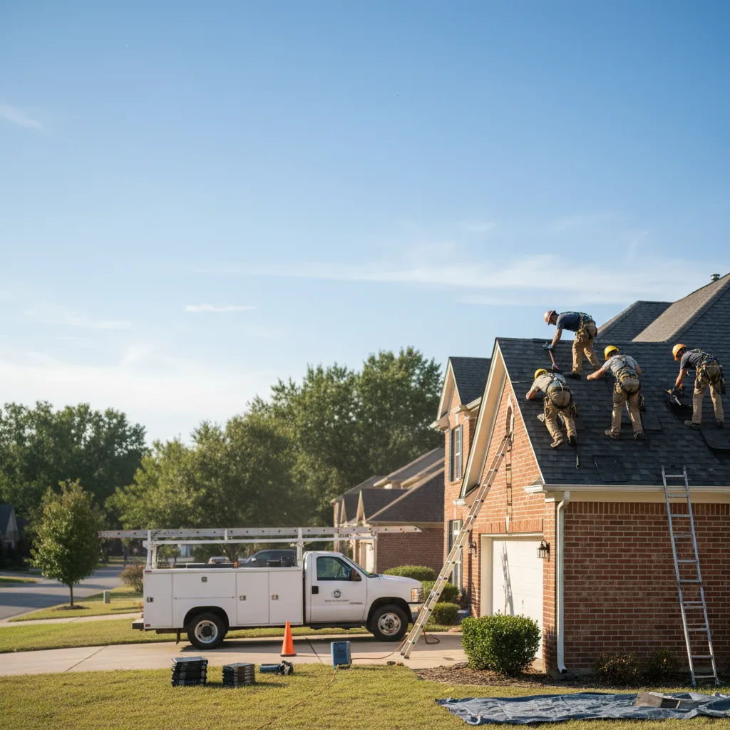 Roof Repair in Many